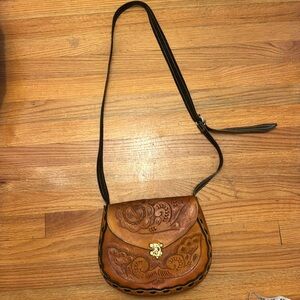 Mexican leather bag